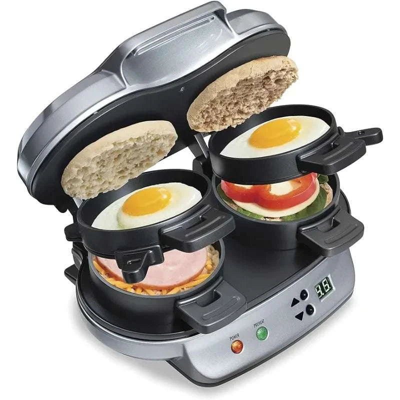 Dual Breakfast Sandwich Maker