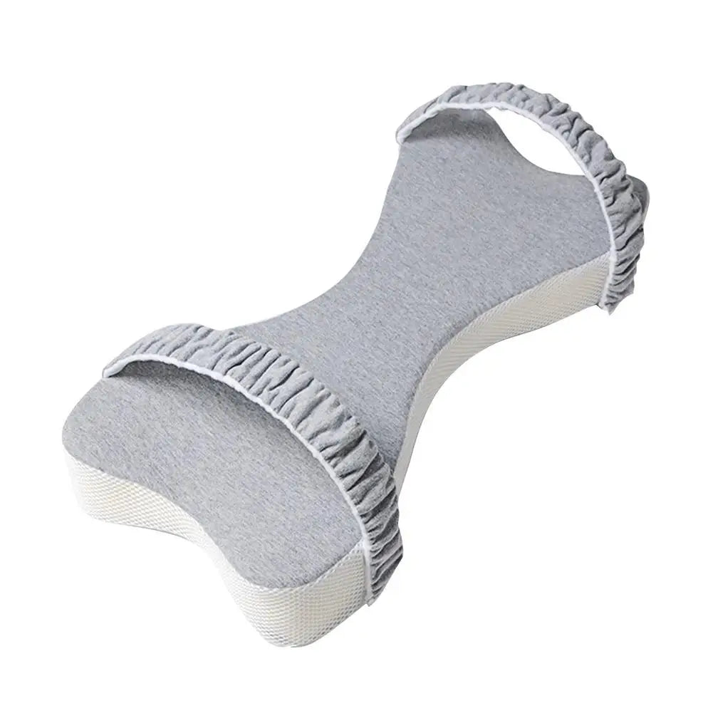 Memory Cotton Side Sleeping Knee Pillow White Massage Orthopedic Slow Rebound Relax Spine Alignment Spine Alignment Pillow