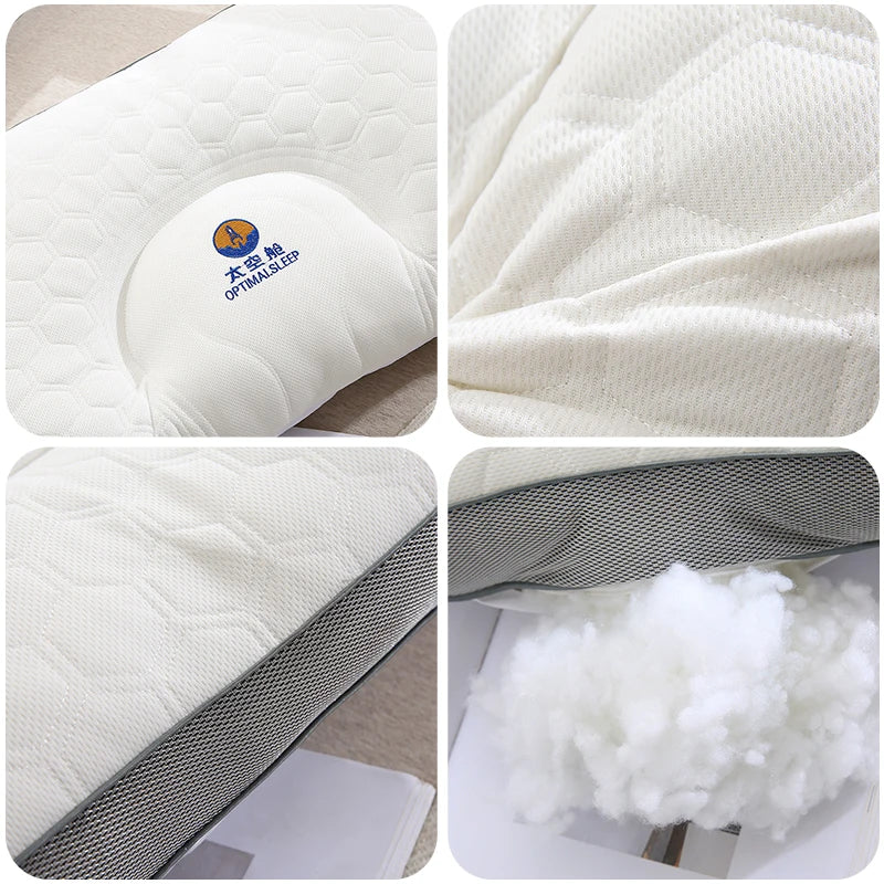 Latex Pillows for Sleeping Natural Rubber Cervical Spine Pillows To Help Sleep Orthopedic Neck Pain Pillow Travesseiro 베개