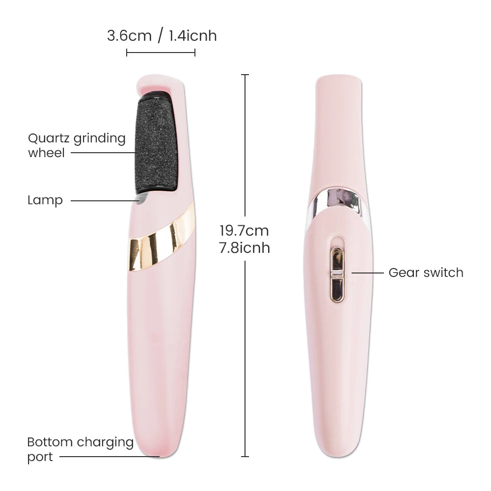 USB Electric Foot File Foot Pedicure Tools Grinder Dead Skin Callus Remover for Hard Cracked Remove Exfoliate Machine Foot Care