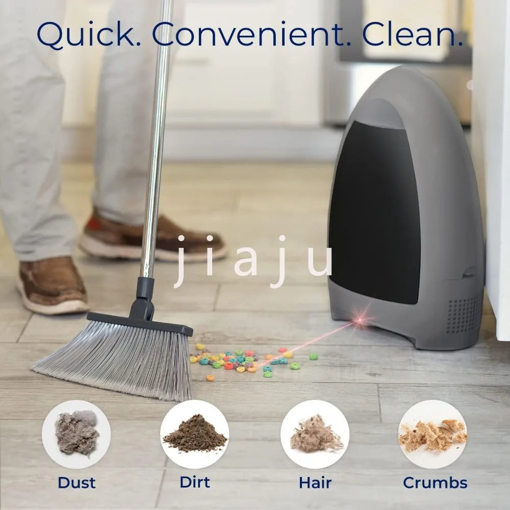 Home Touchless Vacuum Automatic Dustpan - Great for Sweeping Pet Hair Food Dirt Kitchen - Fast &amp; Powerful, Corded Canister