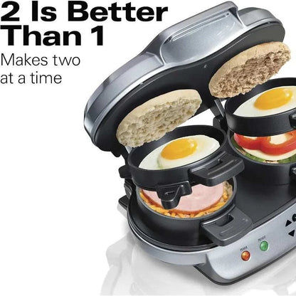 Dual Breakfast Sandwich Maker