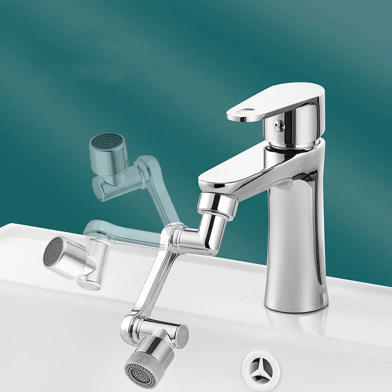 Mechanical arm universal faucet 1080 degree faucet bathroom basin faucet bubbler single gear dual gear optional