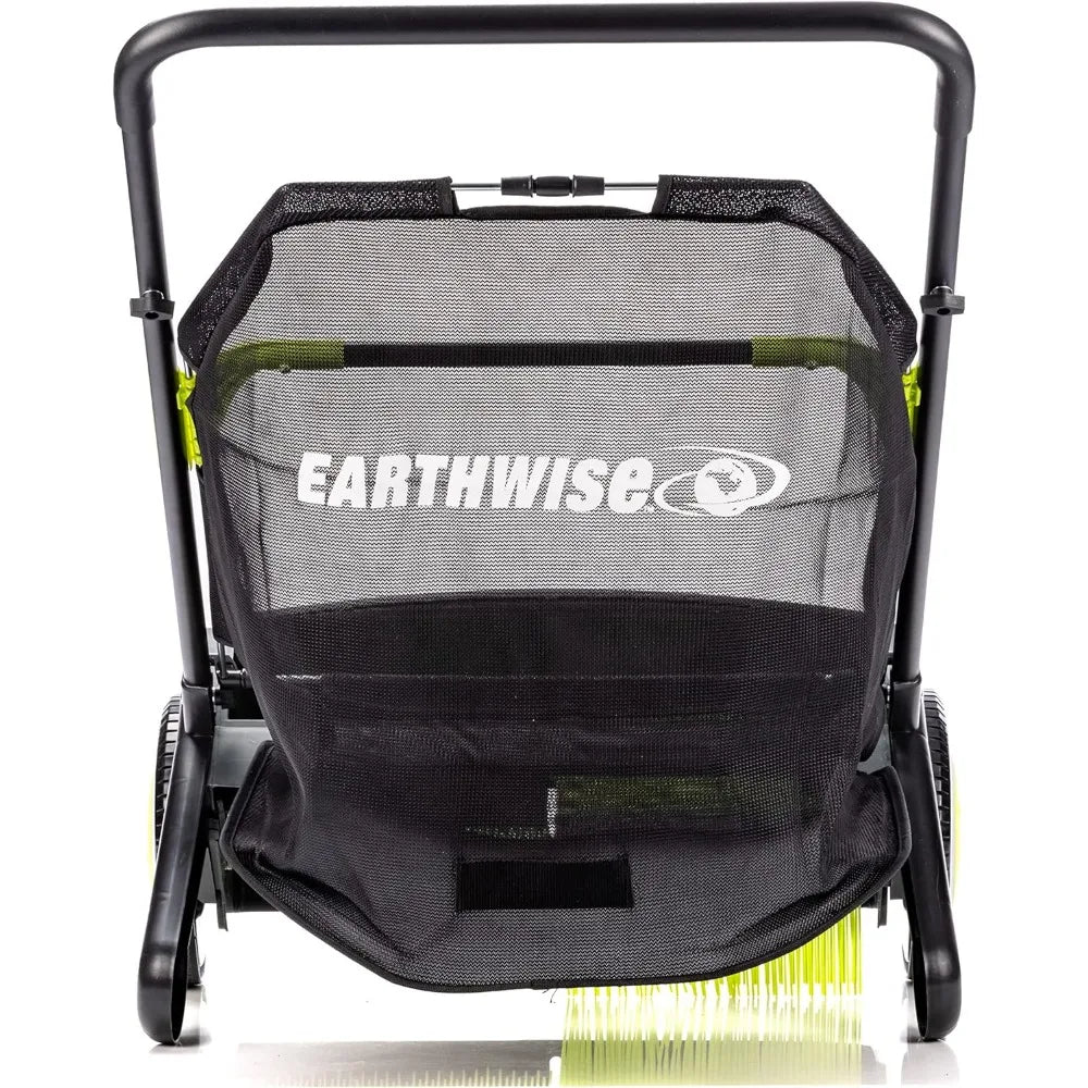 Easy Push Leaf &amp; Grass Lawn Sweeper