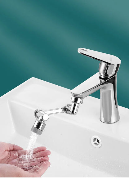 Mechanical arm universal faucet 1080 degree faucet bathroom basin faucet bubbler single gear dual gear optional