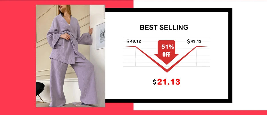 NHKDSASA 2024 Ladies Night Dress Lounge wear Sets Custom Luxury Bamboo Clothing Cotton Pijamas Women Sets Pajamas Top Robe Pants