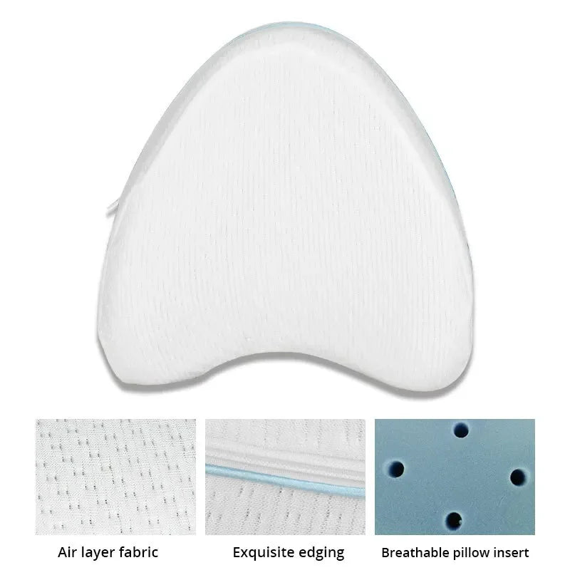 Memory Cotton Bed Leg Pillow for Sleeping Knee Cushion for Sleeping Suitable for Relieving Leg Back Knee Pain Backache Relief