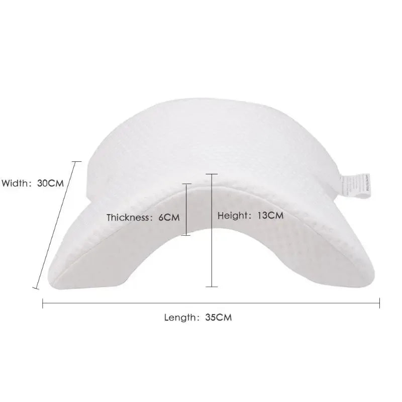 U-Shaped Curved Orthopedic Pillow for Sleep Memeory Foam Hand  Hollow Orthopedic Products Neck Travel Side Sleepers