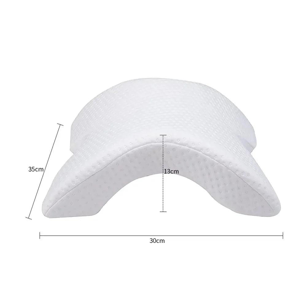 U-Shaped Curved Orthopedic Pillow for Sleep Memeory Foam Hand  Hollow Orthopedic Products Neck Travel Side Sleepers