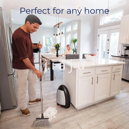 Home Touchless Vacuum Automatic Dustpan - Great for Sweeping Pet Hair Food Dirt Kitchen - Fast &amp; Powerful, Corded Canister