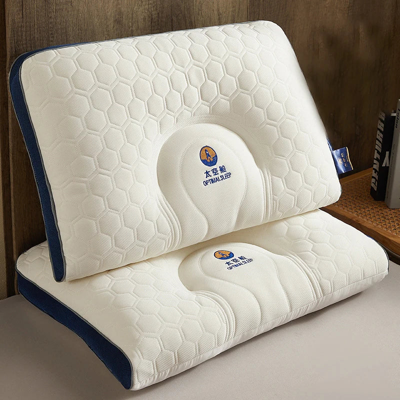 Latex Pillows for Sleeping Natural Rubber Cervical Spine Pillows To Help Sleep Orthopedic Neck Pain Pillow Travesseiro 베개