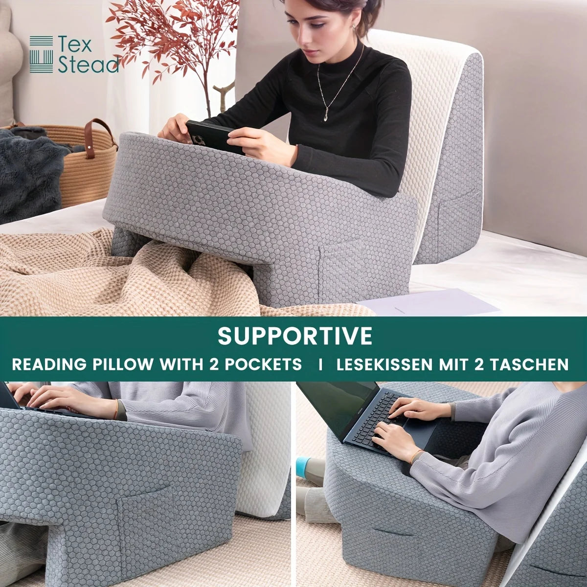 1 Pc Soft Reading Pillow