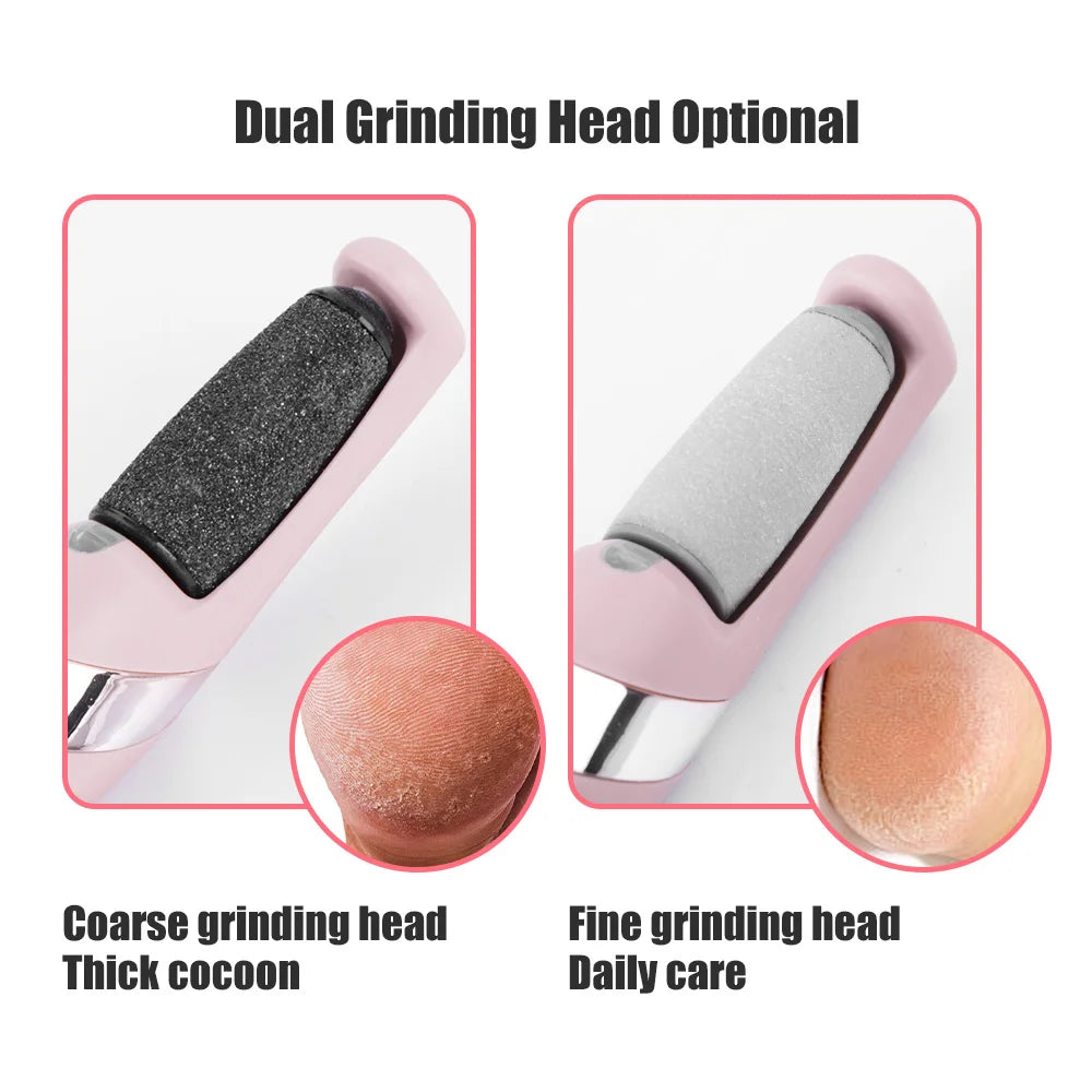 USB Electric Foot File Foot Pedicure Tools Grinder Dead Skin Callus Remover for Hard Cracked Remove Exfoliate Machine Foot Care