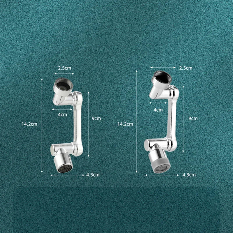 Mechanical arm universal faucet 1080 degree faucet bathroom basin faucet bubbler single gear dual gear optional