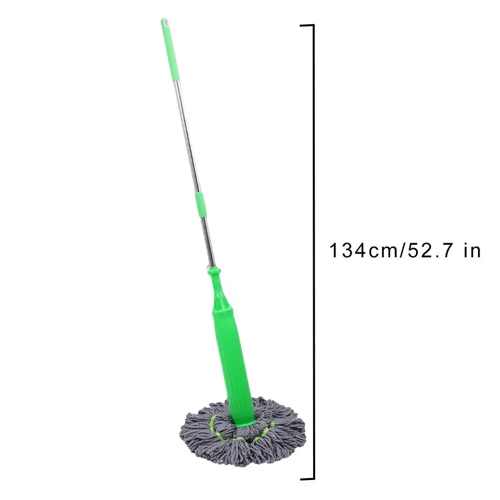 Floor Washing Mop Squeeze Household Cleaning Floor Wash Wet Mop for Floor Cleaning Fiber Absorbent Mop 2 in 1 Dehydrated Mop