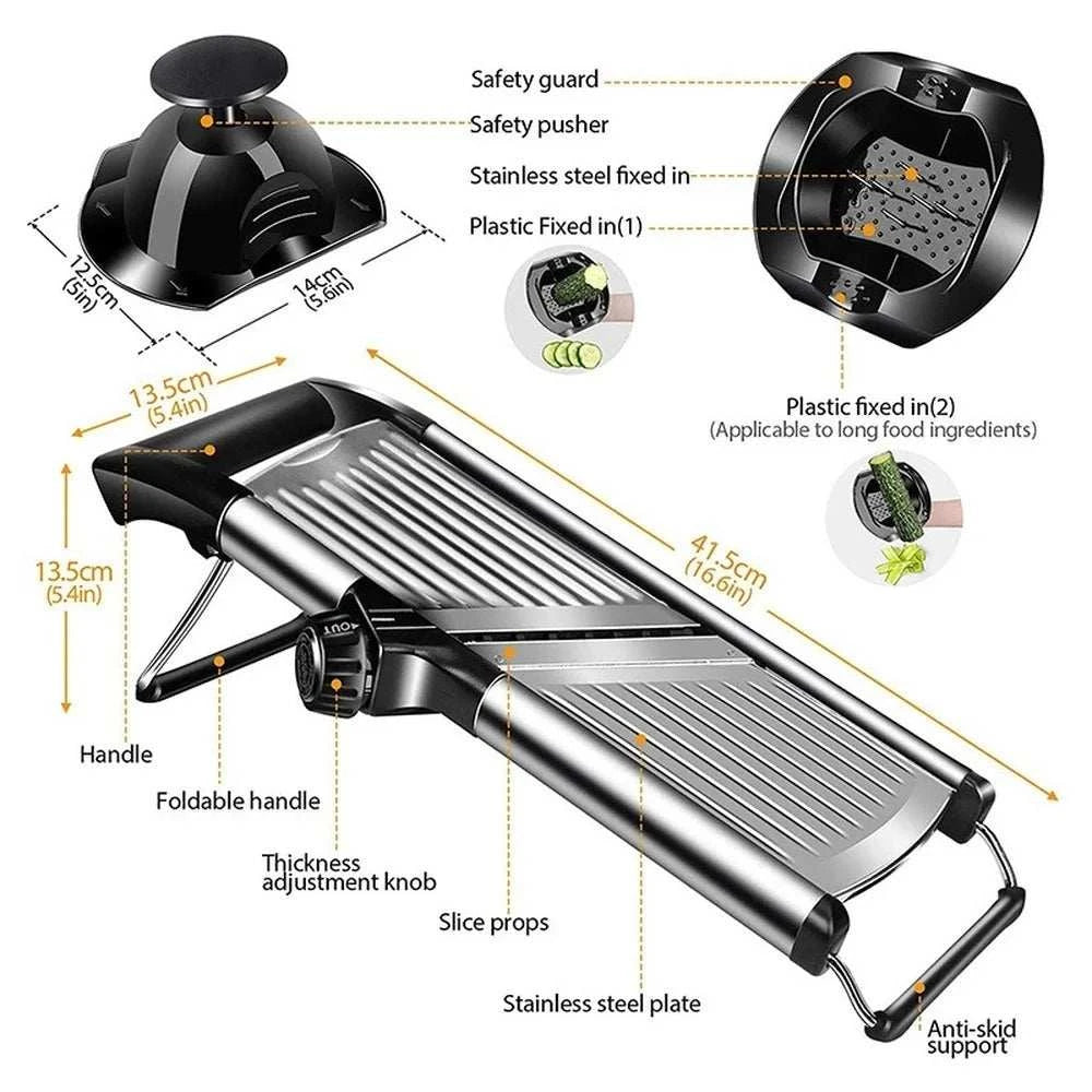 Adjustable Mandoline Vegetable Slicer