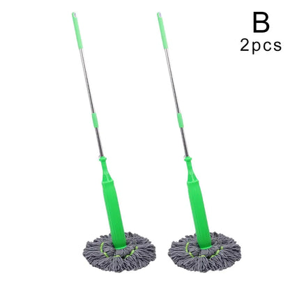 Floor Washing Mop Squeeze Household Cleaning Floor Wash Wet Mop for Floor Cleaning Fiber Absorbent Mop 2 in 1 Dehydrated Mop