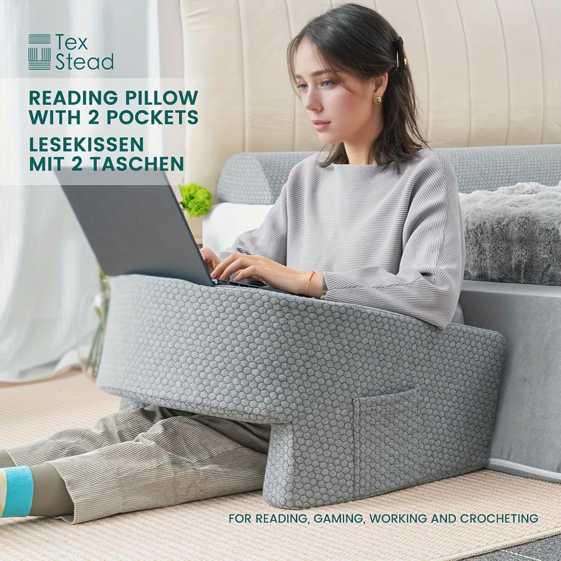 1 Pc Soft Reading Pillow