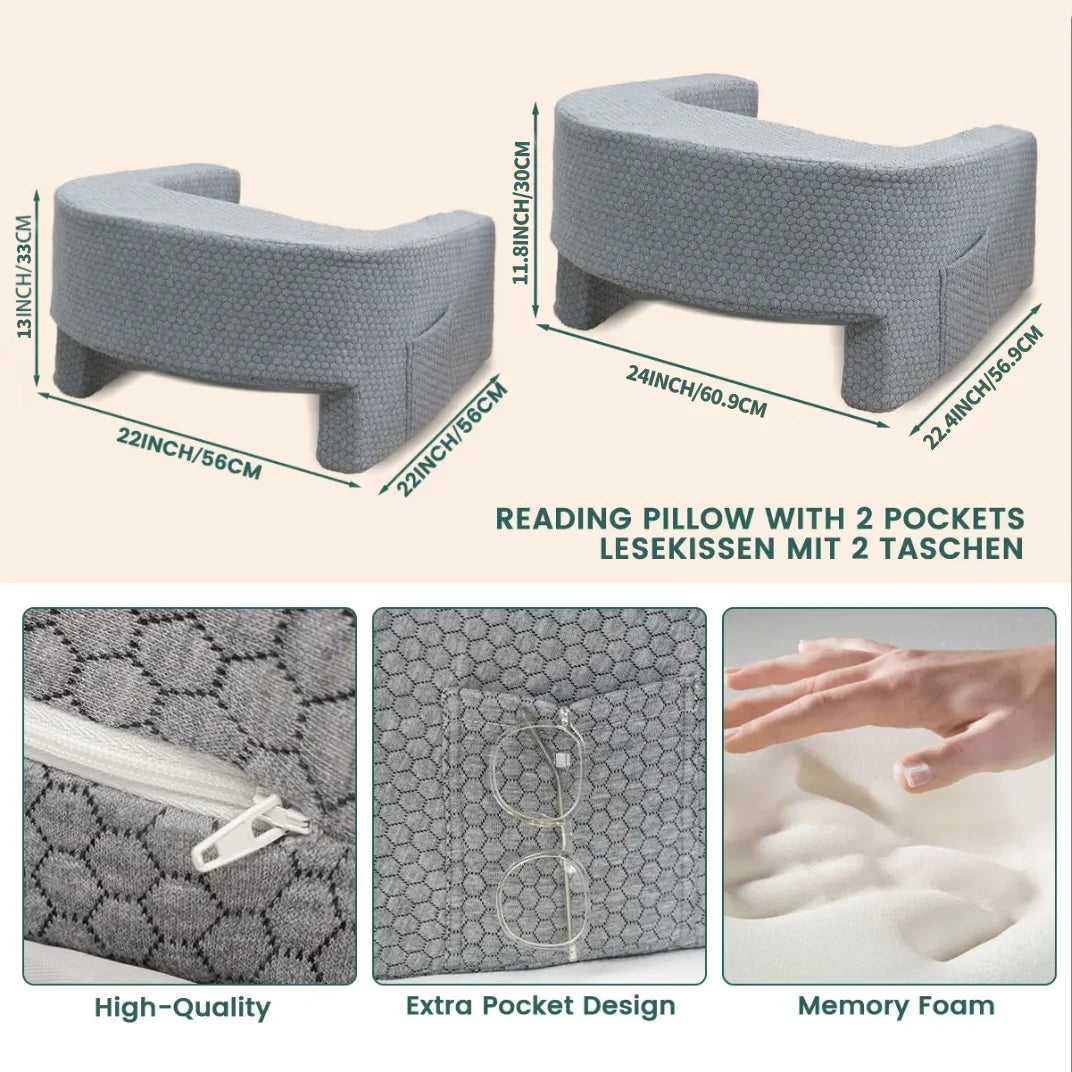 1 Pc Soft Reading Pillow